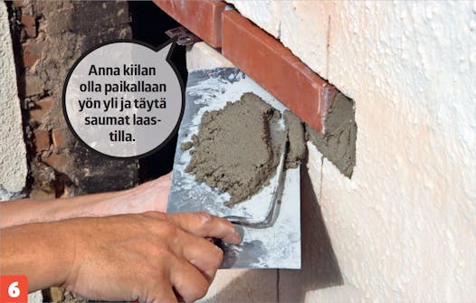 Uuden oviaukon tekeminen ulkoseinään Uuden oviaukon tekeminen ulkoseinään